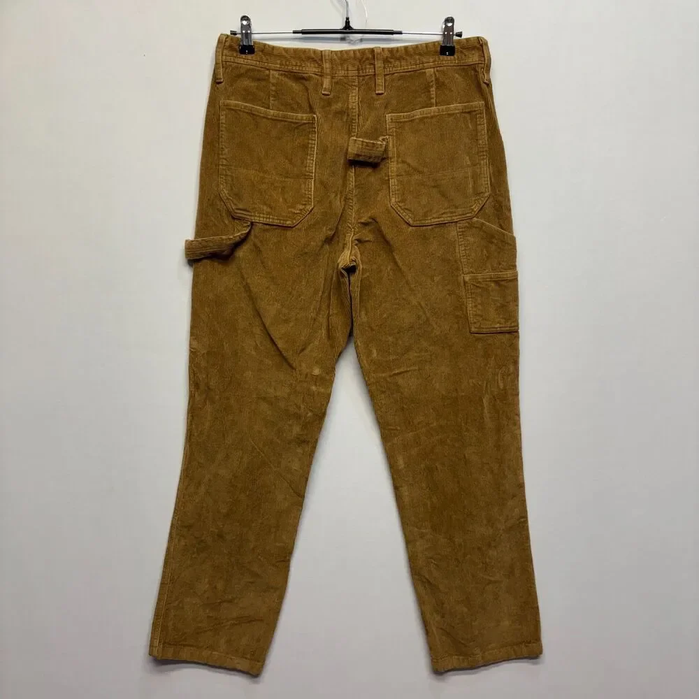 Wallace & Barnes Men Corduroy Carpenter Painter Pants Size 32x32 Cotton C127 -29